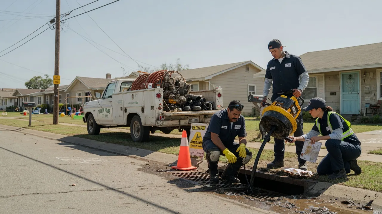 Drain Cleaning in Jamestown, LA near me